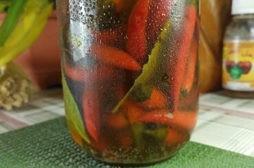 pickled peppers recipe - how to pickle chili peppers easy and tasty
