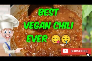 Best Vegan Chili Recipe Ever #Cooking #Vegan #Vegetarian #Recipe #Food #BeyondMeat