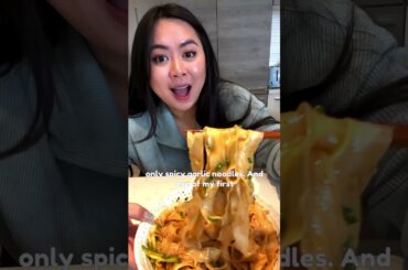 Do you crave noodles? 10 minute spicy garlic noodles