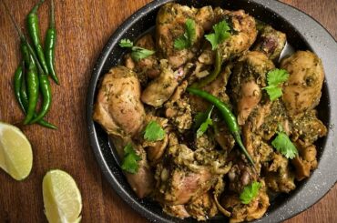 Green Chilli Chicken | Chicken Recipe | Green Chilli Chicken Andhra Style