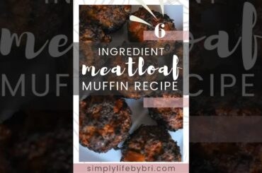 Beginner meatloaf muffin Recipe #Shorts1080p