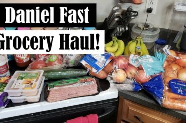 GROCERY HAUL FOR A DANIEL FAST! || $103.21 ALDI & MEIJER GROCERY HAUL