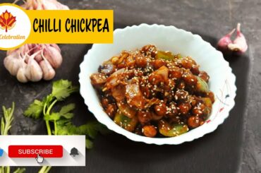 How to make Chilli Chickpea// New Style Chickpea Recipe....