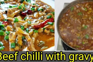 Beef Chilli with gravy
