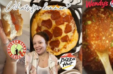 Whats For Dinner? ( Fast Food At Home) | Realistic & Easy Budget Friendly Family Meal Ideas!