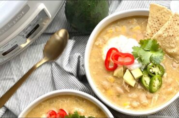 Slow Cooker White Chicken Chili Recipe