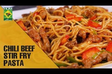 Best Chili Beef Stir Fry Pasta | Mehboob's Kitchen | Masala TV Show | Mehboob Khan