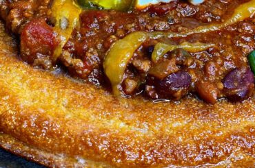 HOW TO MAKE CHILI BEANS | CORNBREAD BOWL