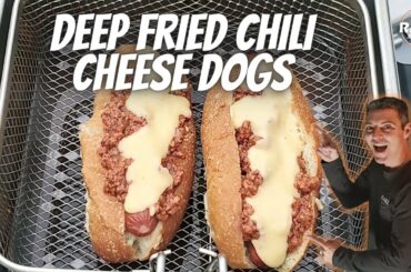 Deep Fried Chili Cheese Dogs | How To