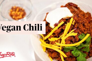Easy Vegan Chili Recipe | ShopRite Grocery Stores