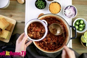 Cook At Home TV- Turkey Chili Recipe