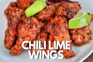 Chili Lime Chicken Wings Fried | Easy Chicken Wings Recipe