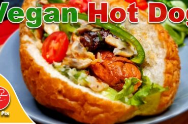 How to cook a fast and delicious Vegan Hot Dog Recipe in oven in 2022 #hotdog
