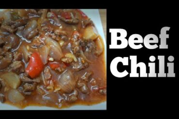 Beef Chili recipe| How to make Beef Chili