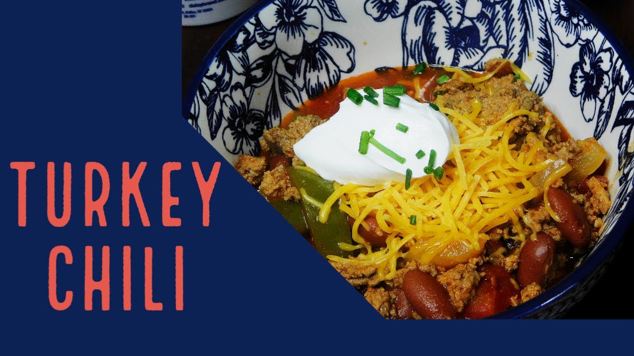 Turkey chili ASMR Easy Recipe Chili Chili