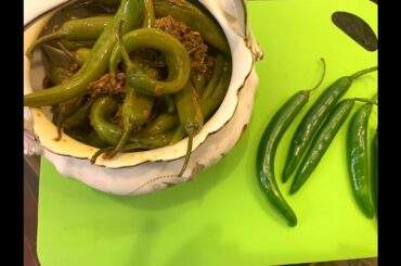 Instant Green Chili Pickle | Hari Mirch Ka Achar Easy Recipe by Jamila