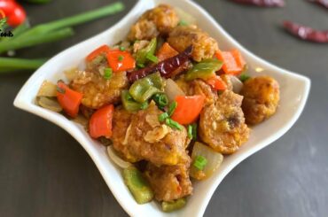 Chili Garlic Prawns Restaurant Style | Chili Shrimps Recipe | Tasty Foods