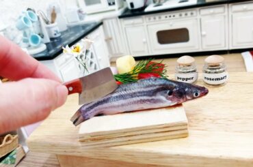 Thai Fried Fish Stir With Chili Recipe | Mini Real Cooking Food By Fancy Miniature Cooking