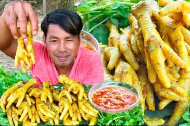 ASMR MUKBANG |Yummy Chicken Feet Spicy Chili Such Recipe Eating So Delicious