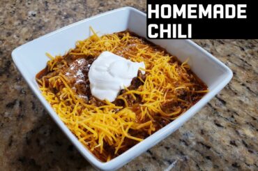 Chili Recipe | How to Make Homemade Chili | Beef Chili Recipe | Red Beef Chili Recipe | #ChiliRecipe