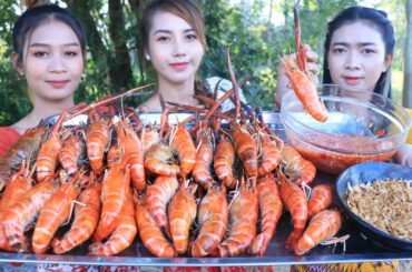 Amazing cooking shrimp roasted with chili sauce recipe - Shrimp roasted recipe