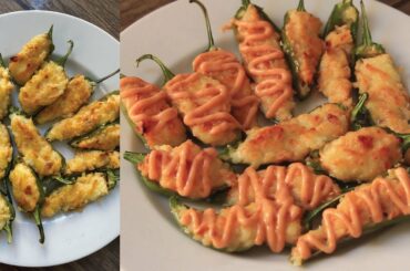 Stuffed Chilli Bites No Frying No Bake Recipe By Chef Hafsa AR | Chilli Bites | Hafsas Kitchen