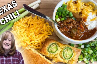 The Best TEXAS STYLE CHILI, One Pot Chili Recipe, Dinner, Catherine's Plates