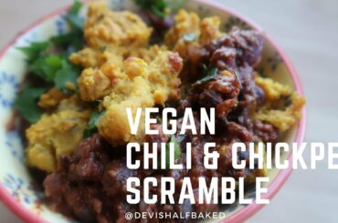 Vegan Chili and Chickpea Scramble