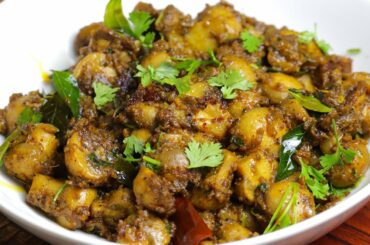 mushroom pepper fry recipe | mushroom recipes | pepper mushroom recipe by shaziya’s recipes