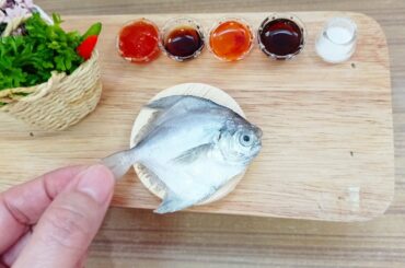 Thai Fried Fish With Sweet Chili Sauce Miniature Recipe | Mini Food By Fancy Miniature Cooking