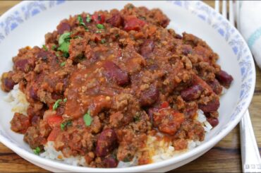 Chili Con Carne Recipe | How to Make Chili Con Carne