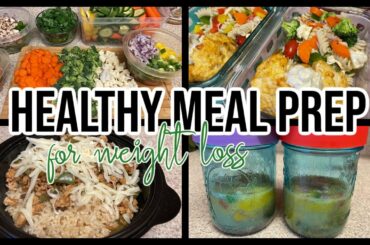 HEALTHY Meal Prep | Omelet in a mug, Chicken Philly Bowls, Buffalo Chicken Patties, Vegetarian Chili