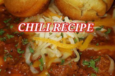 Homemade Chili Recipe