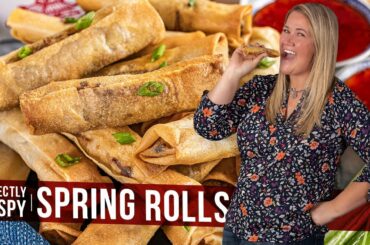 Perfectly Crispy Spring Rolls