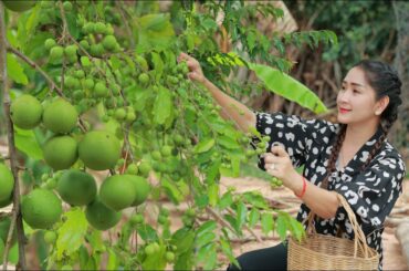 It's called "Governors Plum" in my country, Pick governors plum to marinate with chili-salt and eat