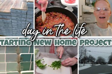 STARTING SOME NEW HOUSE PROJECTS / WENDY'S CHILI / DAY IN THE LIFE
