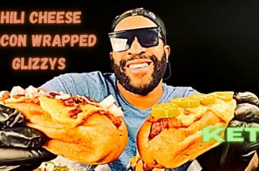 CHILI CHEESE DOG MUKBANG | BACON WRAPPED HOT DOGS