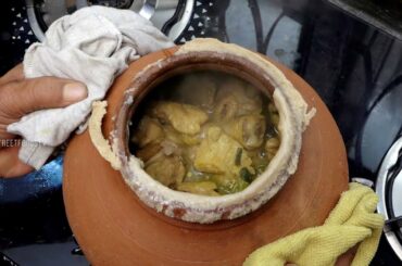 Clay Pot Chicken Curry (Without Oil and Chilli Powder) | Street Food