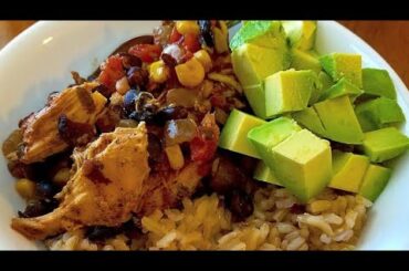 Crockpot Chicken Taco Chili -  Recipe by Skinnytaste