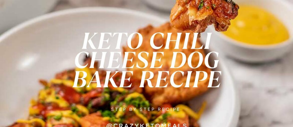 The MOST Flavorful & Tasty Keto Chili Cheese Dog Bake Recipe | The Perfect Low-Carb Casserole Recipe