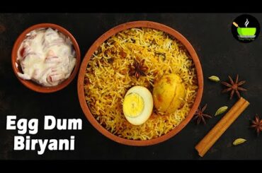 Hyderabadi egg dum biryani | Restaurant style anda biryani | Egg Biryani Recipe |Anda Biryani Recipe