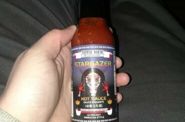 Pepper North: Stargazer hot sauce. Pretty hot Canadian hot sauce.