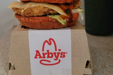 Arbys Diablo Dare Spicy Chicken Sammy