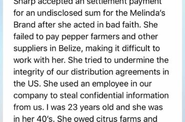 If you could ask any question to the founder of Melinda's Hot Sauce, what would it be?