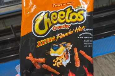 XXTRA Flamin Hots. The gas stations late night savior in spicy.