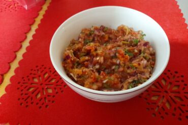 Homemade salsa