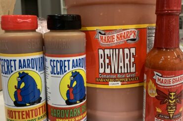 My Christmas gift to myself came in today! Wanted to try some new ones along with a gallon of my personal favorite from Marie Sharp’s