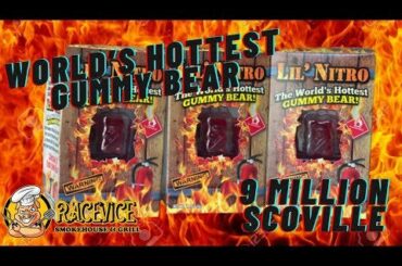 We did this stupid challenge over the weekend. Lol. It’s pretty damn hot!!Lil' Nitro| World HOTTEST Gummy Bear Challenge| 9 Million Scoville