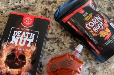 Death nut challenge for my super bowl buddies. And some other goodies.