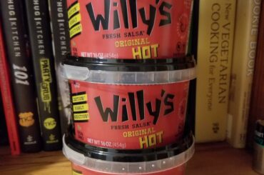 From Pennsylvania, we visited my parents in Ohio. While there I stocked up on my favorite salsa. The heat won't knock your socks off but it packs a flavorful bite.